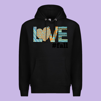 Love Fall Premium Hoodie Designed By Bettercallsaul