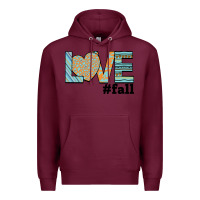 Burgundy Love Fall Premium Hoodie - Bettercallsaul