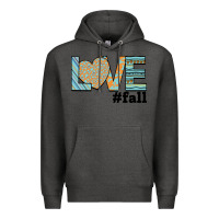 Charcoal Heather Love Fall Premium Hoodie - Bettercallsaul