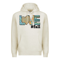 Oatmeal Heather Love Fall Premium Hoodie - Bettercallsaul