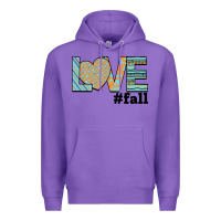 Purple Love Fall Premium Hoodie - Bettercallsaul