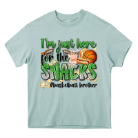 Arona i'm just here for the snacks #basketball brother Heavy Core Tee - Zillion Design Studio
