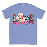 Colony Blue love poodles Classic Tee - Artiststas