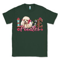 Sports Green love poodles Classic Tee - Artiststas
