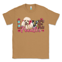 Toasted Coconut love poodles Classic Tee - Artiststas