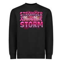 Black stronger than the storm Heavyweight Sweatshirt - Artiststas