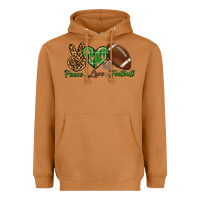 Meerkat peace love football Heavyweight Hoodie - BundleAndBundleShop