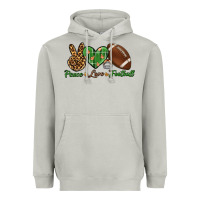 Moon Dust peace love football Heavyweight Hoodie - BundleAndBundleShop