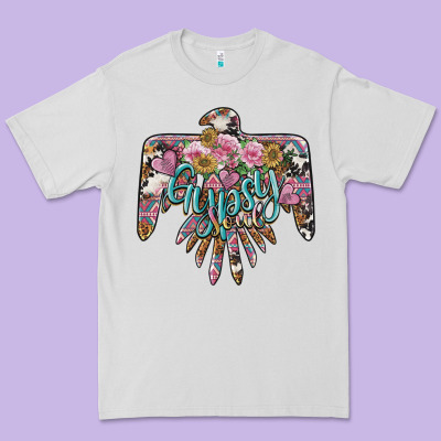 Gypsy Soul Thunderbird Premium Tee Designed By Barkaloodesign