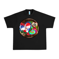 Black dominican republic coasters Urban Heavy Tee - AdoDesignShop
