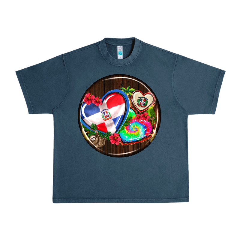 Dominican Republic Coasters Urban Heavy Tee by AdoDesignShop | Teevron