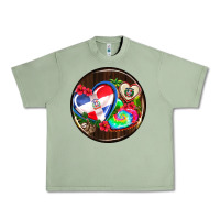 Oil Green dominican republic coasters Urban Heavy Tee - AdoDesignShop