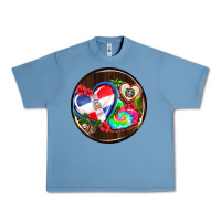 Pebble Blue dominican republic coasters Urban Heavy Tee - AdoDesignShop