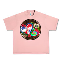 Salmon dominican republic coasters Urban Heavy Tee - AdoDesignShop
