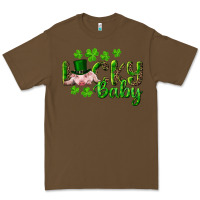 Cacao Lucky Baby With Pig Premium Tee - RanaPortraitStore