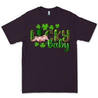 Plum Lucky Baby With Pig Premium Tee - RanaPortraitStore