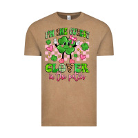 Vintage Coffee i'm the cutest clover in the patch Vintage Tee - Artiststas