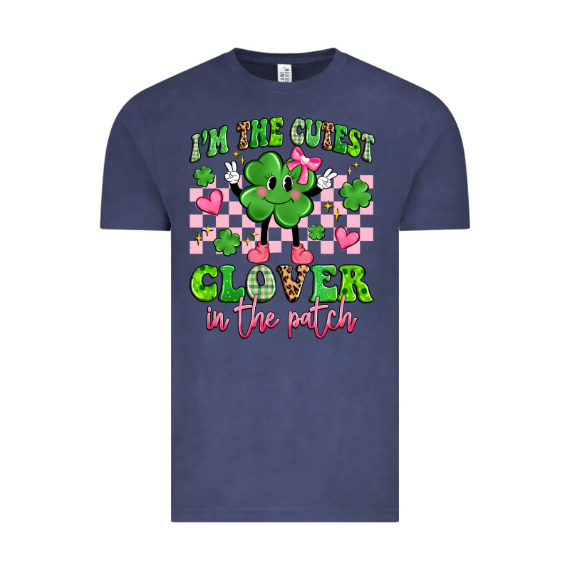 I'm The Cutest Clover In The Patch Vintage Tee by Artiststas | Teevron