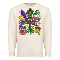 Sandshell new orleans mardi gras Premium Sweatshirt - LillyAllenDesigns