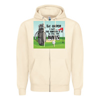 Sandshell funny golf Zipper Hoodie - MaliasSmallBusiness