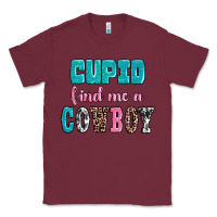 Burgundy cupid find me a cowboy Classic Tee - AdoDesignShop