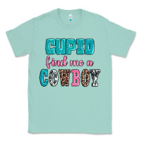 Seafoam cupid find me a cowboy Classic Tee - AdoDesignShop