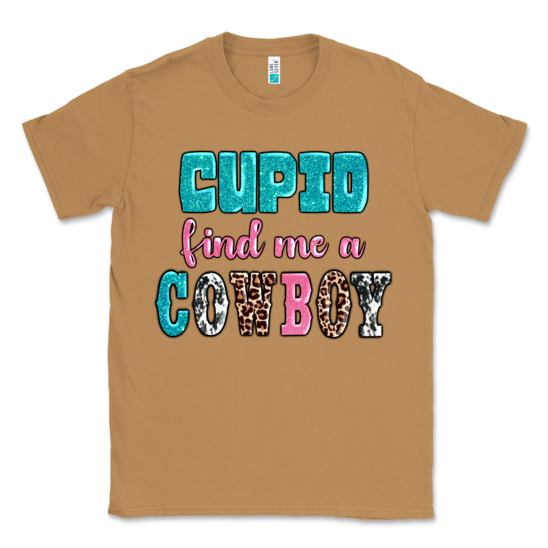 Cupid Find Me A Cowboy Classic Tee by AdoDesignShop | Teevron