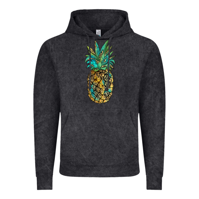 Leopar Turquoise Pineapple Vintage Hoodie by JahusDesignShop | Teevron
