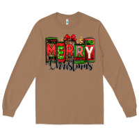Toasted Coconut merry christmas license plate letters Long Sleeve Tee - Jasminsmagicworld