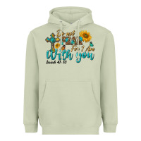 Matcha do not fear for i am with you Heavyweight Hoodie - BundleAndBundleShop