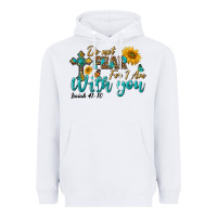 White do not fear for i am with you Heavyweight Hoodie - BundleAndBundleShop