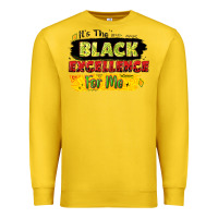 Lemon it's the black excellence for me Premium Sweatshirt - LillyAllenDesigns