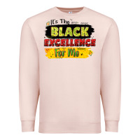 Pale Pink it's the black excellence for me Premium Sweatshirt - LillyAllenDesigns