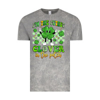 Cloud Rock i'm the cutest clover in the patch artiststas Vintage Tee - Artiststas