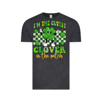 I'm The Cutest Clover In The Patch Artiststas Vintage Tee | Teevron