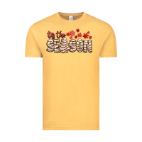 Vintage Mustard tis the season with christmas cake Vintage Tee - AdoDesignShop
