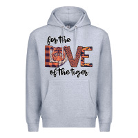 Heather Grey For The Love Of The Tiger Premium Hoodie - Bettercallsaul