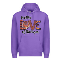 Purple For The Love Of The Tiger Premium Hoodie - Bettercallsaul
