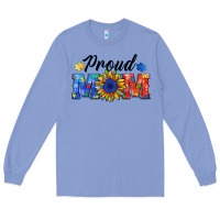 Colony Blue proud mom autism Long Sleeve Tee - BarkalooDesign
