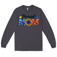 Smoke proud mom autism Long Sleeve Tee - BarkalooDesign