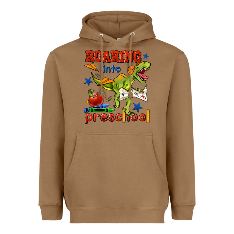 Roaring Into Preschool Heavyweight Hoodie by BundleAndBundleShop | Teevron