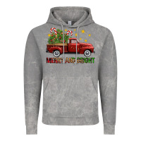Cloud Rock Merry And Bright Christmas Trees Truck Vintage Hoodie - FaDigitalArtStudio