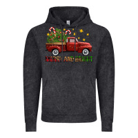 Vintage Black Merry And Bright Christmas Trees Truck Vintage Hoodie - FaDigitalArtStudio