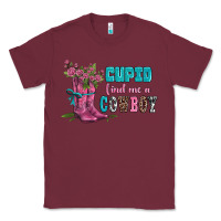 Burgundy velantines day cupid find me a cowboy Classic Tee - AdoDesignShop