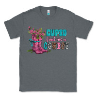 Charcoal Heather velantines day cupid find me a cowboy Classic Tee - AdoDesignShop