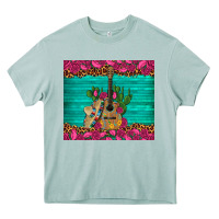 Arona mexican guitar roses cactus sombrero Heavy Core Tee - Artiststas