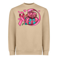 Cancer Ribbon Pumpkins Heavyweight Sweatshirt | Teevron
