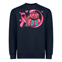 Navy cancer ribbon pumpkins Heavyweight Sweatshirt - JahusDesignShop