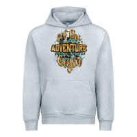Heather Grey let the adventure begin 2024 Urban Hoodie - CowGirlArtShop
