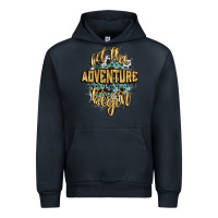 Navy let the adventure begin 2024 Urban Hoodie - CowGirlArtShop